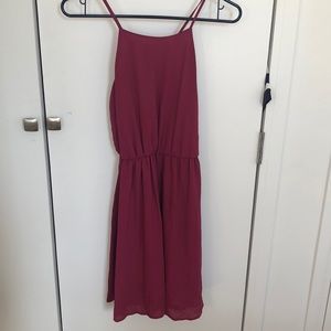 Magenta summer a line dress lush size small